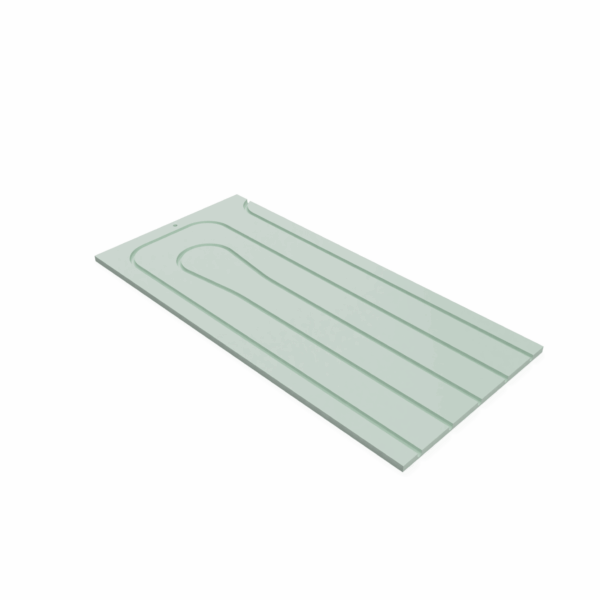 Umlenkplatte A: 1250mm x 600mm x 20mm